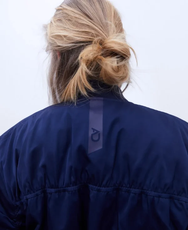 Adolfo Dominguez Sobretudos | Blusao Bomber Acolchoado Azul-Escuro