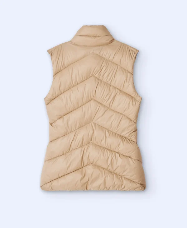 Adolfo Dominguez Coletes | Colete Acolchoado Cintado Camel