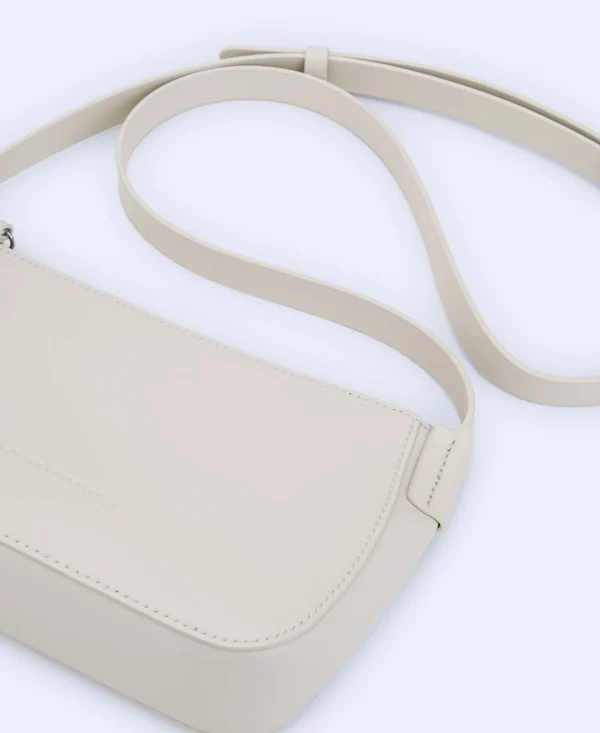 Adolfo Dominguez Malas | Mala A Tiracolo Pequena Em Pele Curtida Cru